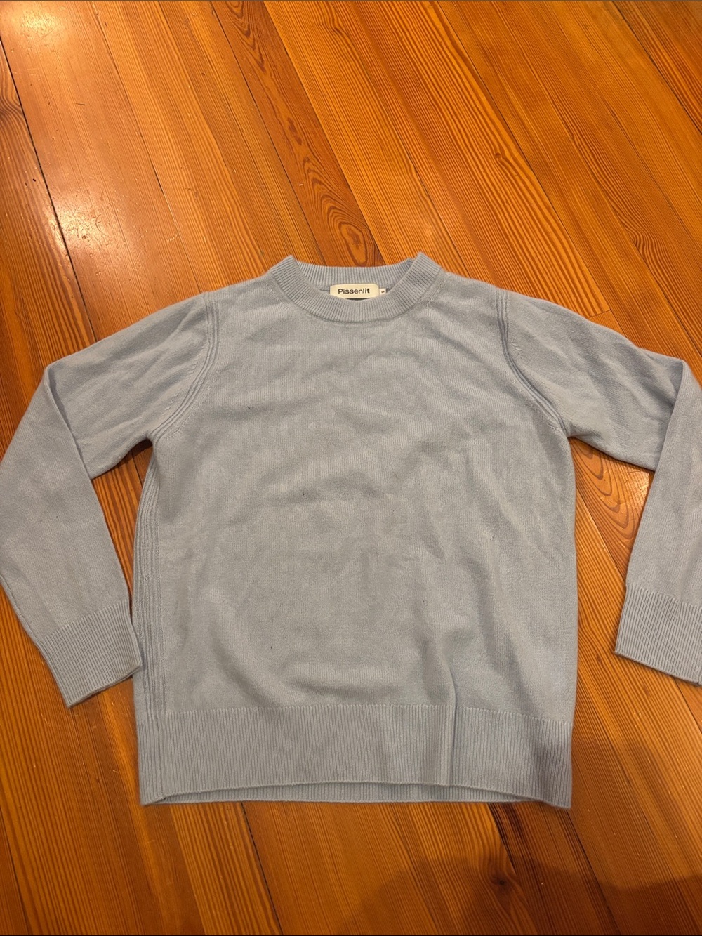 Light Blue Crewneck Sweater
